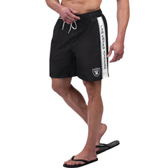 G-III Sports by Carl Banks Streamline Volley Swim Shorts - Las Vegas Raiders
