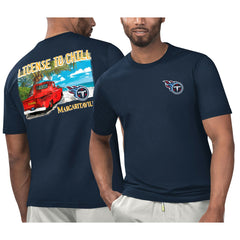 Margaritaville Licensed to Chill T-Shirt - Tennessee Titans