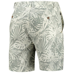 Margaritaville Sandwashed Monstera Print Amphib Shorts - Cincinnati Bengals