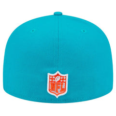 Script Sided 59FIFTY Fitted Hat - Miami Dolphins
