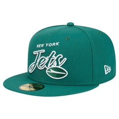 Script Sided 59FIFTY Fitted Hat - New York Jets