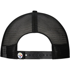 Distressed 9FIFTY A-Frame Snapback Hat - Pittsburgh Steelers