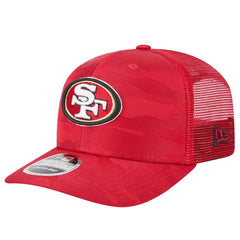 Adventure Camo Trucker 9SEVENTY Stretch-Snap Adjustable Hat - San Francisco 49ers