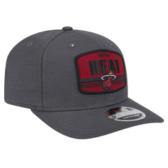 NBA Miami Heat Team Elevated Patch 9SEVENTY Adjustable Hat