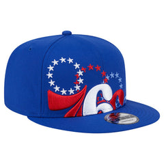 NBA Philadelphia 76ers Sport Night Team Shadow 9FIFTY Snapback Hat