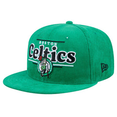 NBA Boston Celtics Throwback Display Corduroy 9FIFTY Snapback Hat