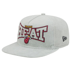 NBA Miami Heat Throwback Corduroy Golfer Snapback Hat