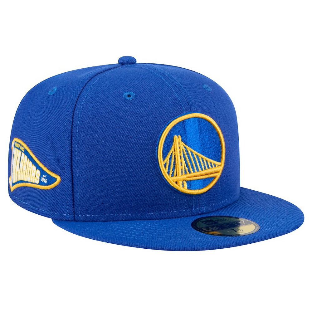 NBA Golden State Warriors Throwback Pennant 59FIFTY Fitted Hat sale