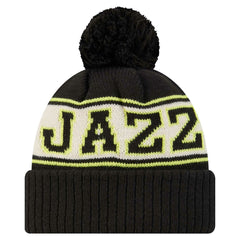 NBA Utah Jazz Throwback Retro Cuffed Knit Hat with Pom