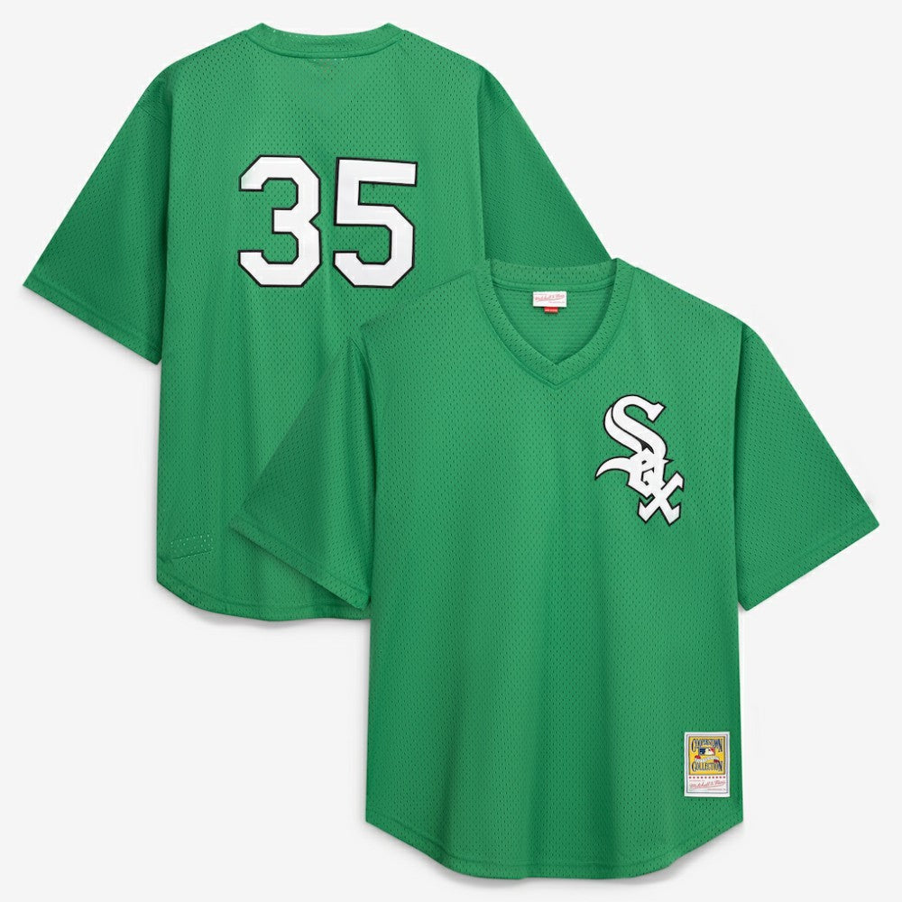 MLB Frank Thomas Chicago White Sox Profile Big & Tall Cooperstown Collection Mesh Batting Practice Jersey