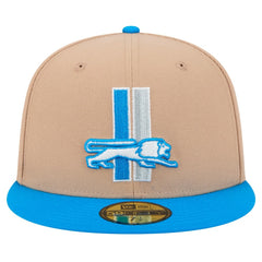 Throwback Logo Main 59FIFTY Fitted Hat - Detroit Lions
