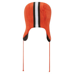 Helmet Head Trapper Knit Hat - Cleveland Browns