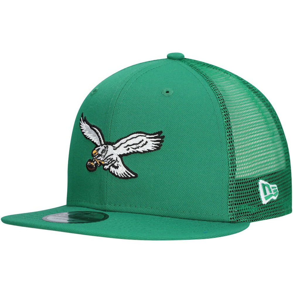 Throwback Main Trucker 9FIFTY Snapback Hat - Philadelphia Eagles