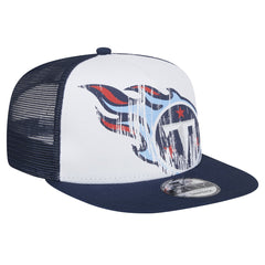 Youth Distressed 9FIFTY A-Frame Snapback Hat - Tennessee Titans