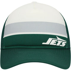 Youth Sport Night Color Block 9FORTY A-Frame Trucker Adjustable Hat - New York Jets
