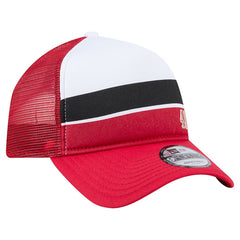 Preschool Sport Night Color Block 9FORTY A-Frame Trucker Adjustable Hat - San Francisco 49ers