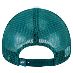 Preschool Sport Night Color Block 9FORTY A-Frame Trucker Adjustable Hat - Philadelphia Eagles