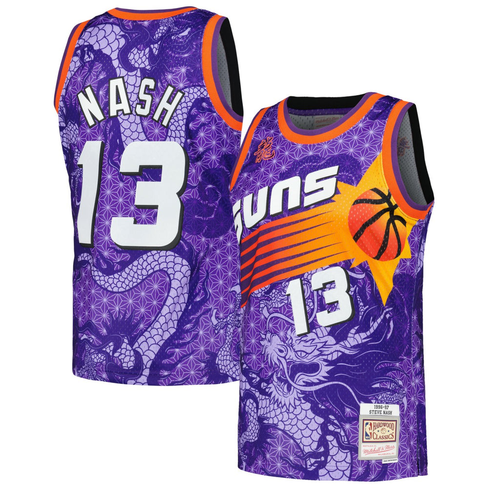 NBA Steve Nash Phoenix Suns 1996/97 Hardwood Classics Asian Heritage 6.0 Swingman Throwback Player Jersey