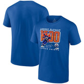NHL Royal Connor McDavid Edmonton Oilers 1,000 Career Points T-Shirt