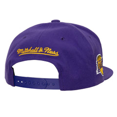 NBA Los Angeles Lakers Retro Sport Color Block Script Snapback Hat