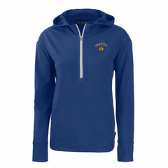 MLB Seattle Mariners Cutter & Buck Women's City Connect Daybreak Eco Recycled Half-Zip Hoodie