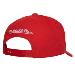 NHL Red Detroit Red Wings Mitchell & Ness Team Ground Pro Adjustable Hat