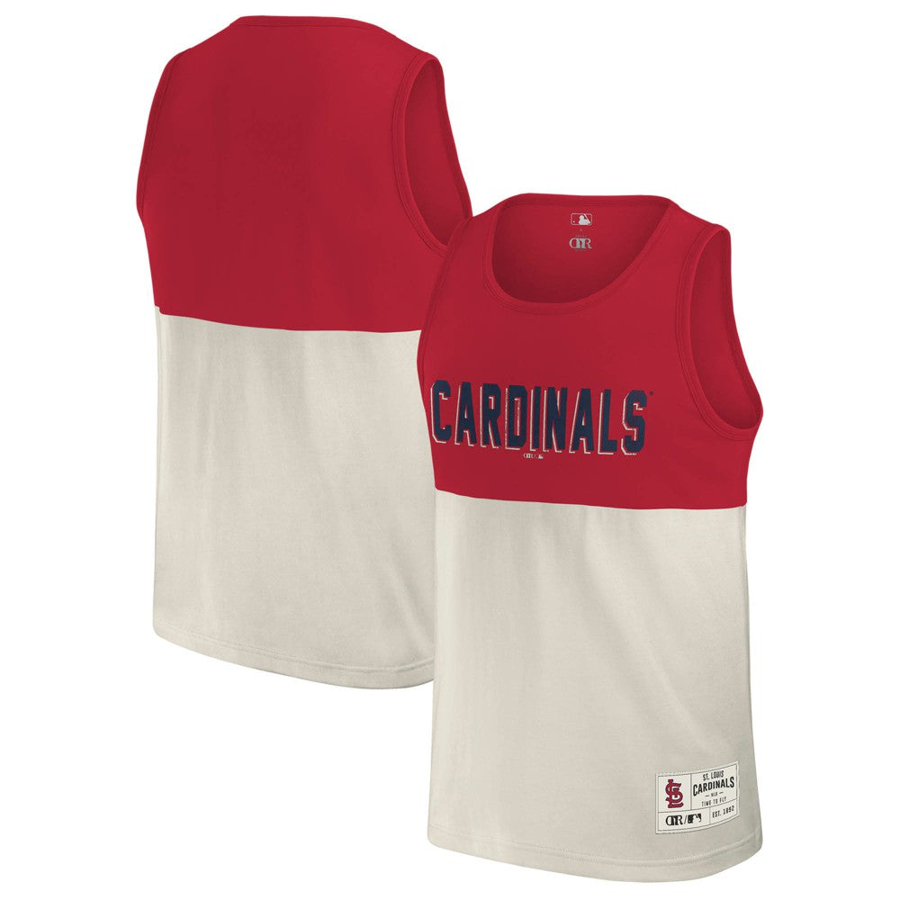 MLB St. Louis Cardinals Darius Rucker Collection by Fanatics Colorblock Tank Top