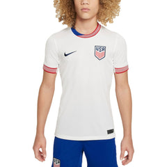 USMNT Youth 2024 Home Replica Jersey - Nike White