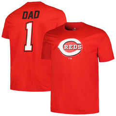 MLB Cincinnati Reds Profile Big & Tall #1 Dad T-Shirt