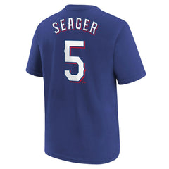 MLB Corey Seager Texas Rangers Nike Youth Name & Number T-Shirt