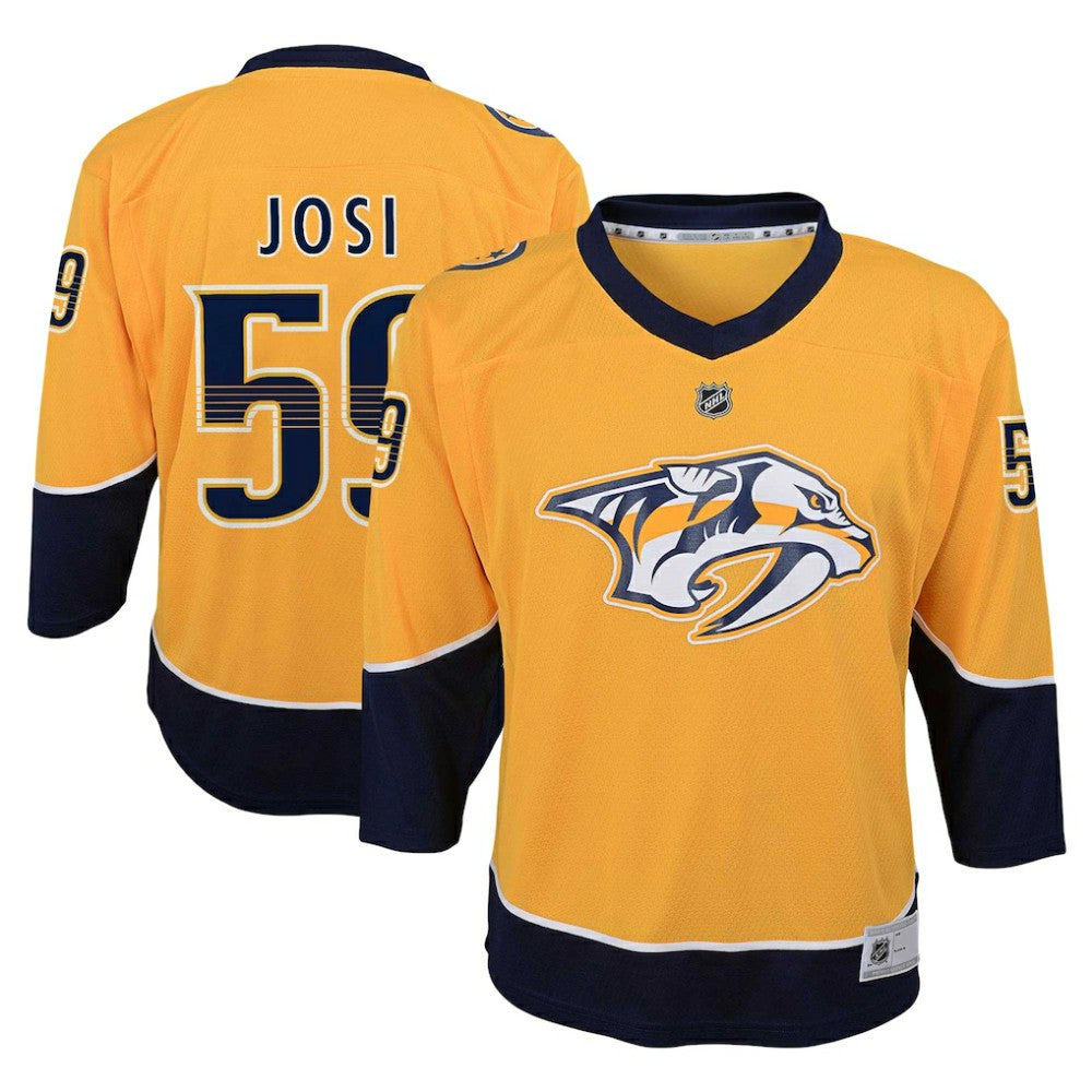 NHL Gold Roman Josi Nashville Predators Youth Home Replica Player Jersey