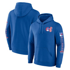 NHL Blue New York Rangers Fanatics Revolution Pullover Hoodie