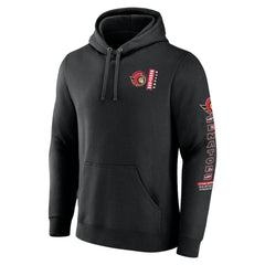 NHL Black Ottawa Senators Fanatics Revolution Pullover Hoodie