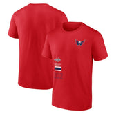 NHL Red Washington Capitals Fanatics Represent T-Shirt