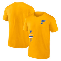 NHL Gold St. Louis Blues Fanatics Represent T-Shirt