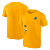 NHL Gold Boston Bruins Fanatics Represent T-Shirt