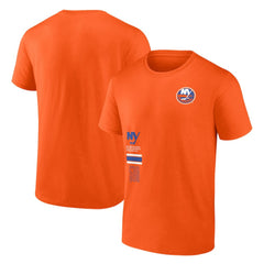 NHL Orange New York Islanders Fanatics Represent T-Shirt