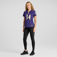 Keaton Mitchell Women's Game Jersey - Baltimore Ravens