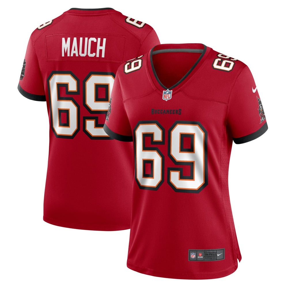 Cody Mauch Women's Game Jersey - Tampa Bay Buccaneers