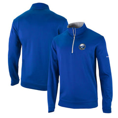 NHL Royal Buffalo Sabres Columbia Wickham Hills Omni-Wick Quarter-Zip Jacket