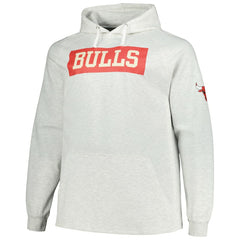NBA Chicago Bulls Big & Tall Raglan Tri-Blend Pullover Hoodie sale
