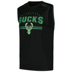 NBA Milwaukee Bucks Birdseye Muscle Tank Top