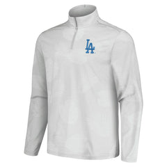 MLB Los Angeles Dodgers Tommy Bahama Delray Frond IslandZone Half-Zip Jacket