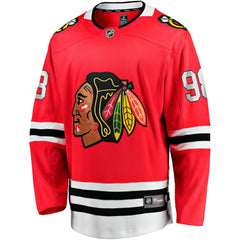 NHL Red Connor Bedard Chicago Blackhawks Fanatics Home Breakaway Player Jersey