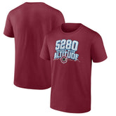 NHL Burgundy Colorado Avalanche Fanatics Local T-Shirt