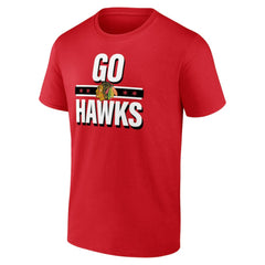 NHL Red Chicago Blackhawks Fanatics Local T-Shirt