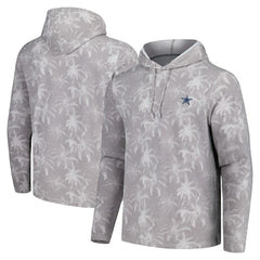 Palm Frenzy Hoodie Long Sleeve T-Shirt - Dallas Cowboys
