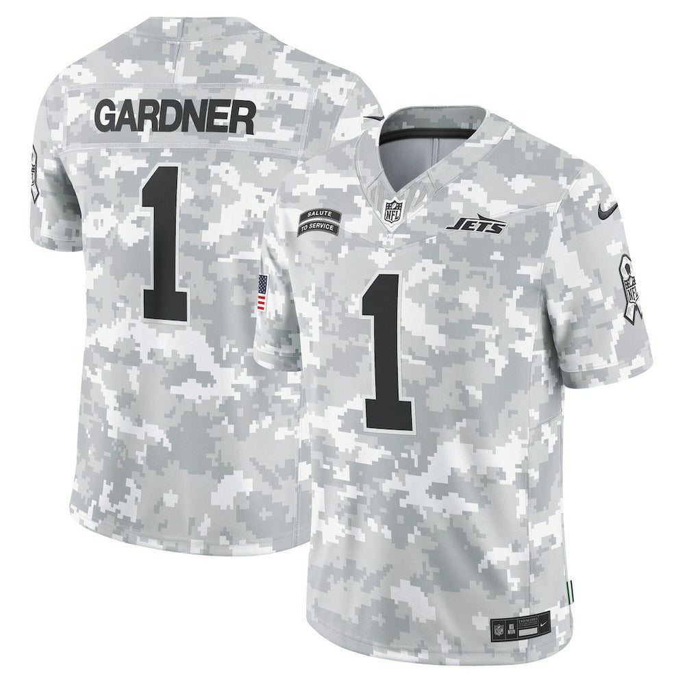 Sauce Gardner 2024 Salute to Service Limited Jersey - New York Jets