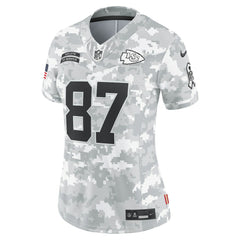 Travis Kelce Women's 2024 Salute to Service Limited Jersey - Kansas City Chiefs