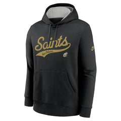 Rewind Club Logo Pullover Hoodie - New Orleans Saints